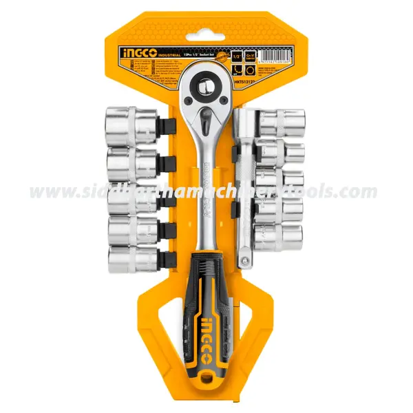 Ingco | 12 Pcs 1/2" Socket Set (HKTS12122)