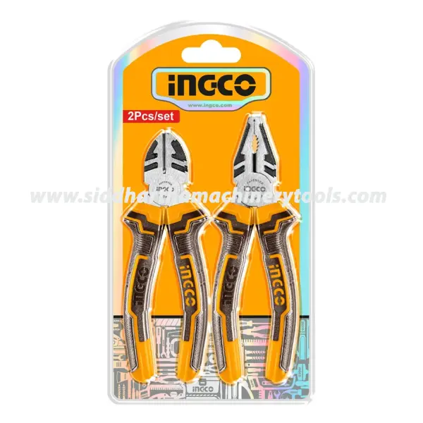 Ingco | 2 Pcs Pliers Set (HKPS08216)