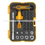 Ingco | 31 Pcs T-Handle Wrench Screwdriver Set (HKSDB0318)