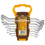Ingco | 8 Pcs Offset Ring Spanner Set (HKSPA3088)