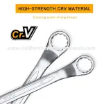 Ingco | 8 Pcs Offset Ring Spanner Set (HKSPA3088)
