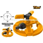 Ingco | Plastic 3 arm rotatory sprinkler (HPS23602)